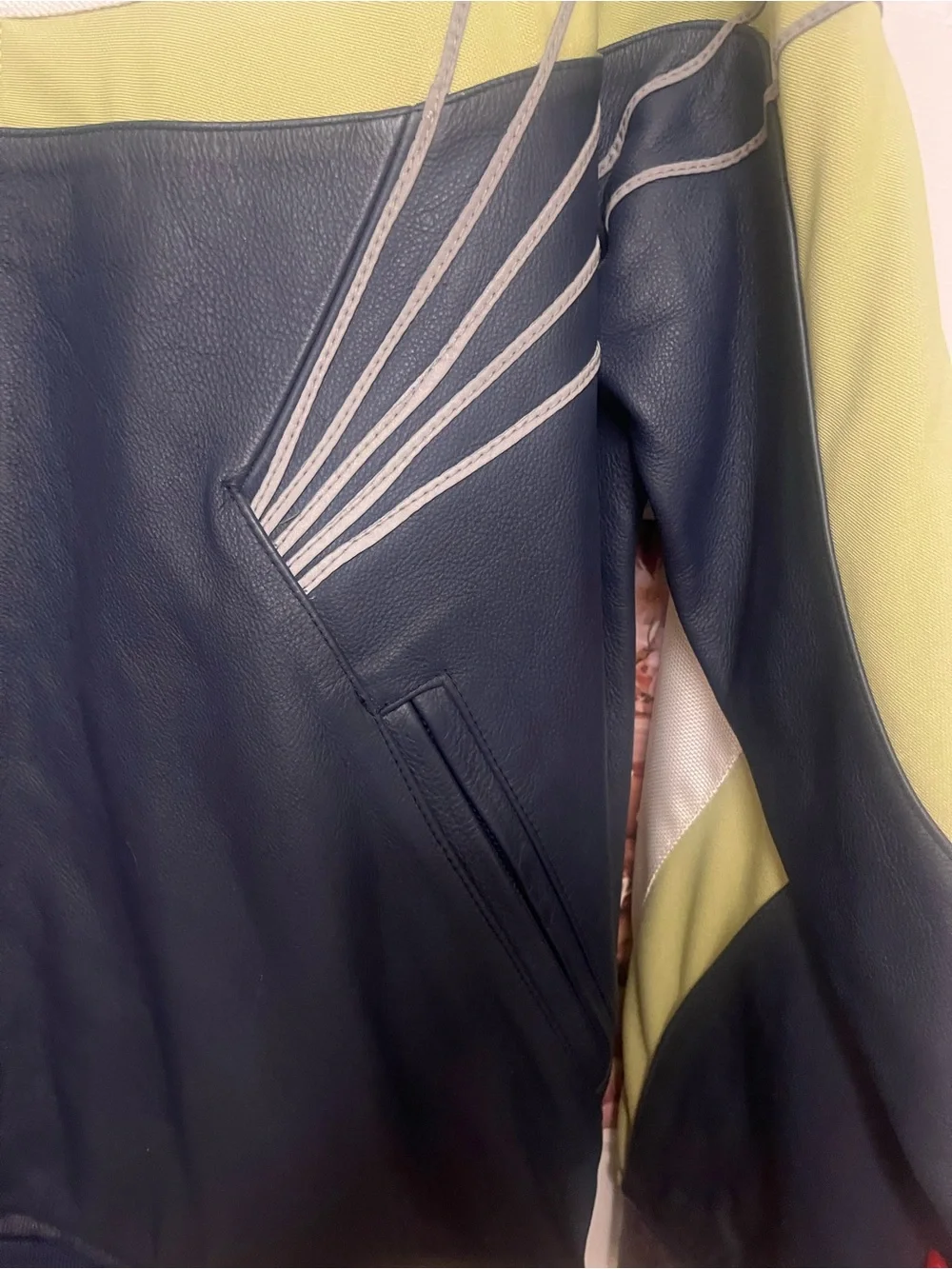 Vintage Jordan Brand Leather Motorsport Motorsport Riding Jacket